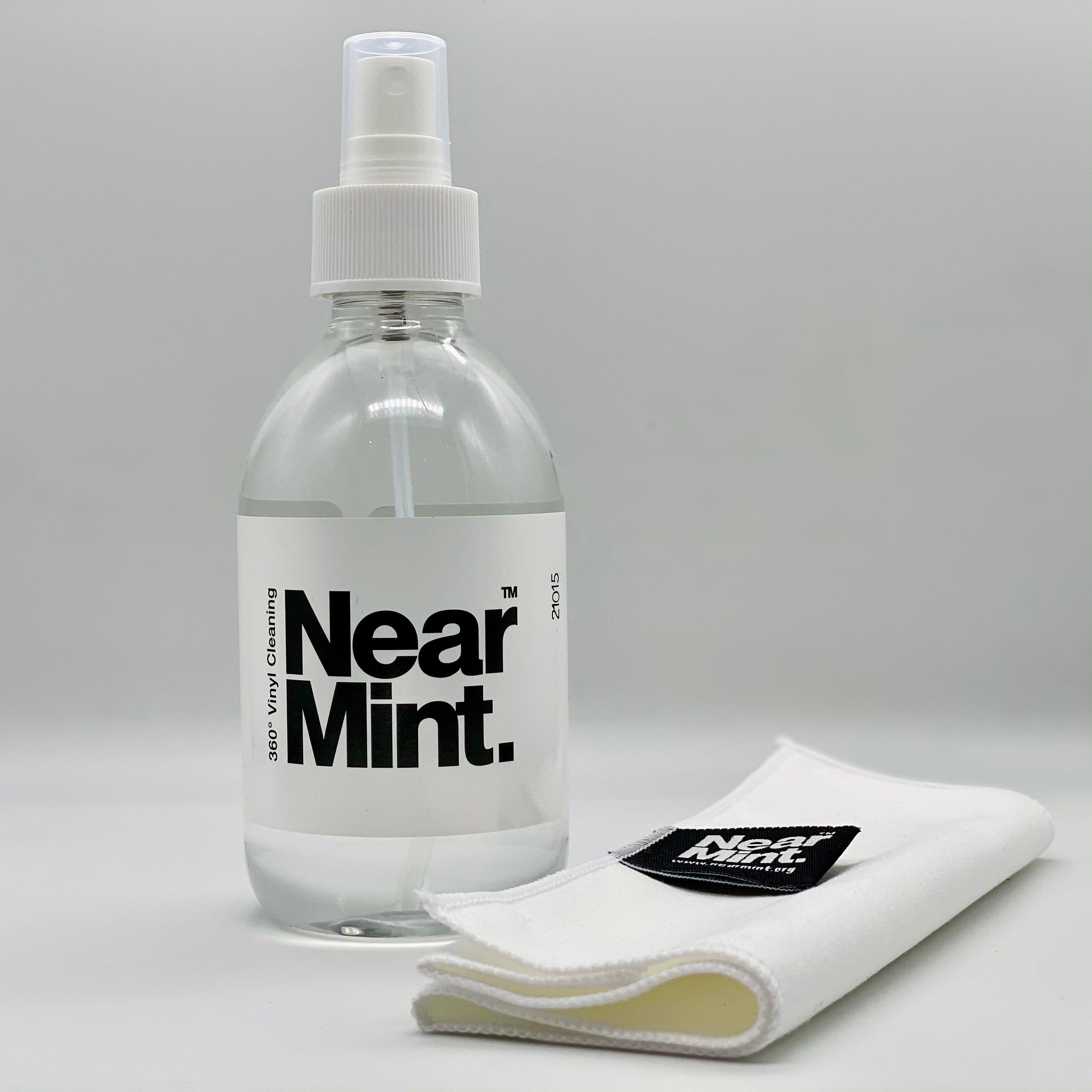 Near Mint Record Cleaner x Microfibre Cloth Twin Pack